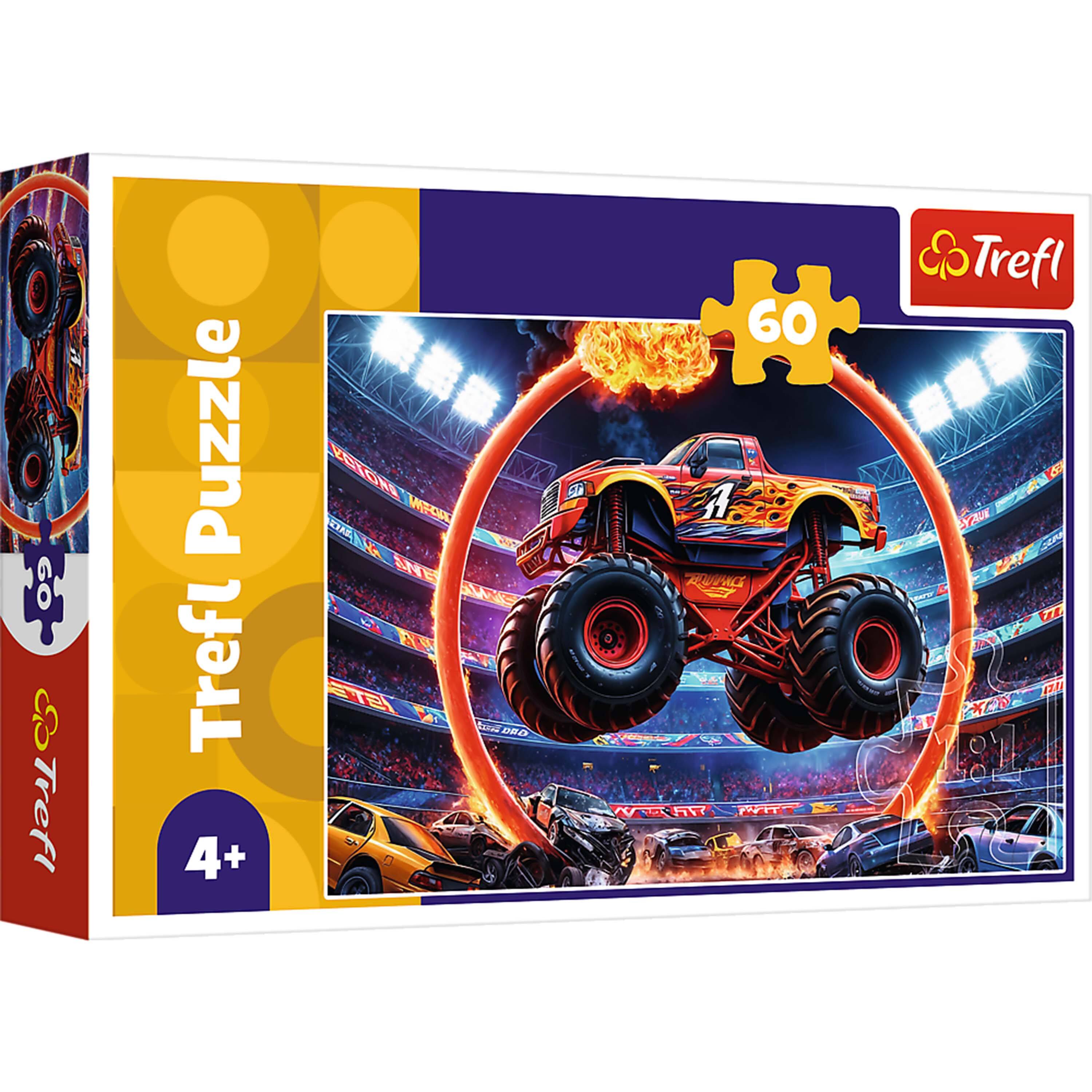 Trefl - Kids  Monster Truck 60 Piece Puzzle