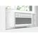 Alt View 4. Friedrich - 8,000 BTU 350 Sq Ft Inverter Window Air Conditioner - white.
