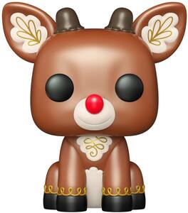 Funko - POP! Movies: Rudolph W2 - Rudolph, Sitting - COLLECTIBLES - Multicolor