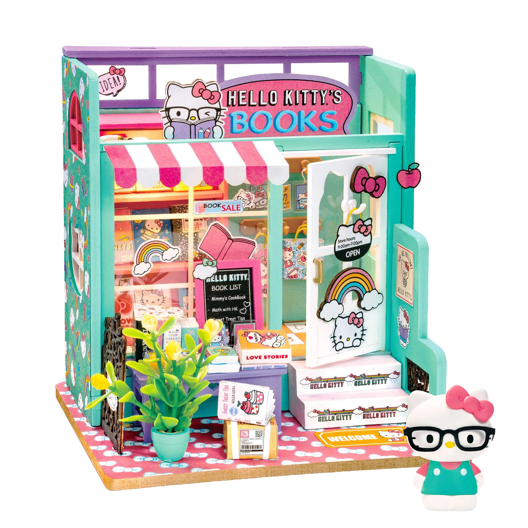 DIY 3D Puzzle - Hello Kitty Bookstore 53pcs