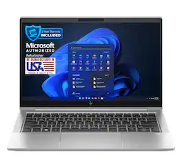 HP - Refurbished Excellent - EliteBook 630 G10 Core i7-1365U 1.8GHz, 32GB, 1TB SSD, 13.3inch FHD Touch, Windows 11 Pro (Refurbished) - Silver