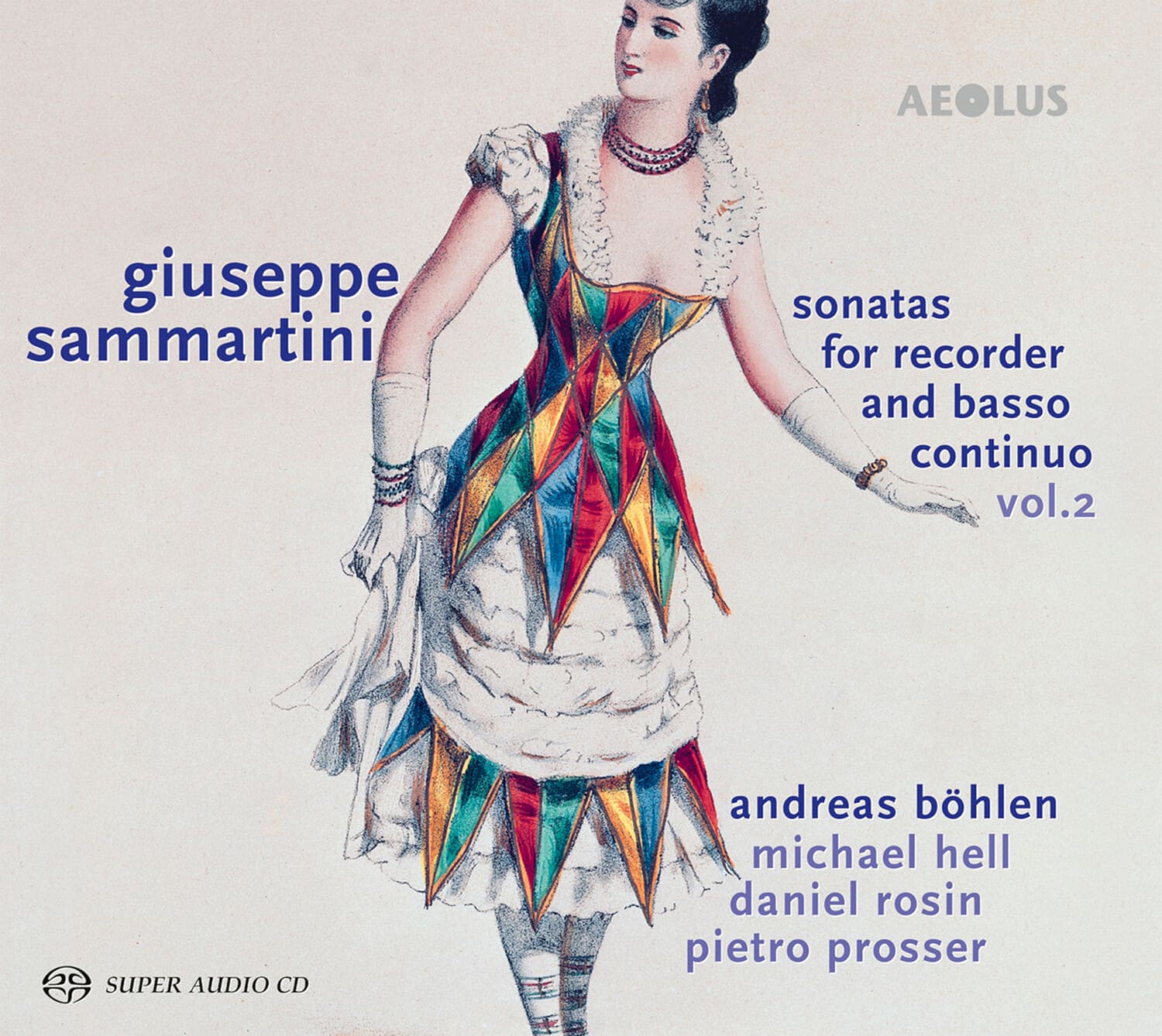 Andreas Bohlen - Sonatas for Recorder 2  - SUPER-AUDIO CD