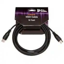 FocusProAudio - MIDI Cable (10-Feet)