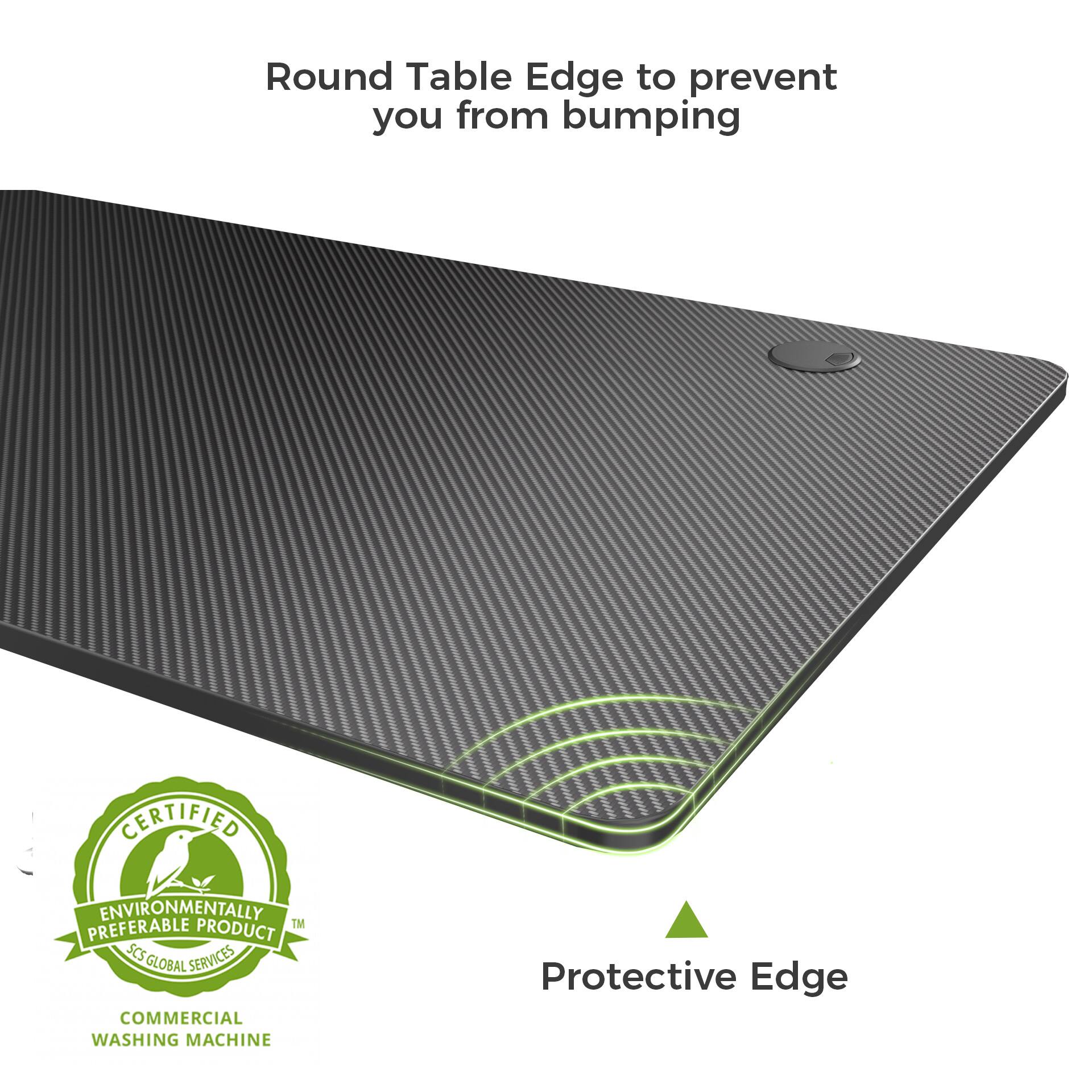 Round Table Edge to prevent you from bumping

CERTIFIED ENVIRONMENTALLY PREFERABLE PRODUCT™ SCS SERVICES GLOBAL COMMERCIAL WASHING MACHINE

Protective Edge