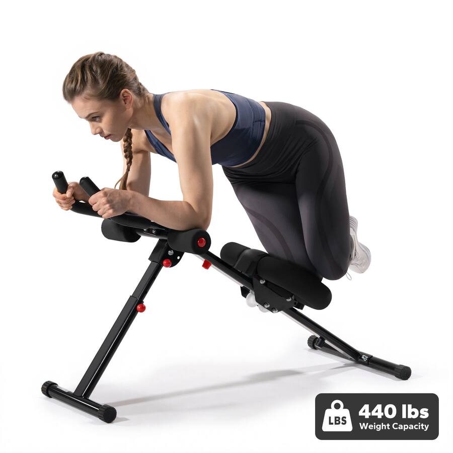 Abs Robe Machine MERACH New Adjustable Ab Trainer Foldable Machine for Abs Workout at ...