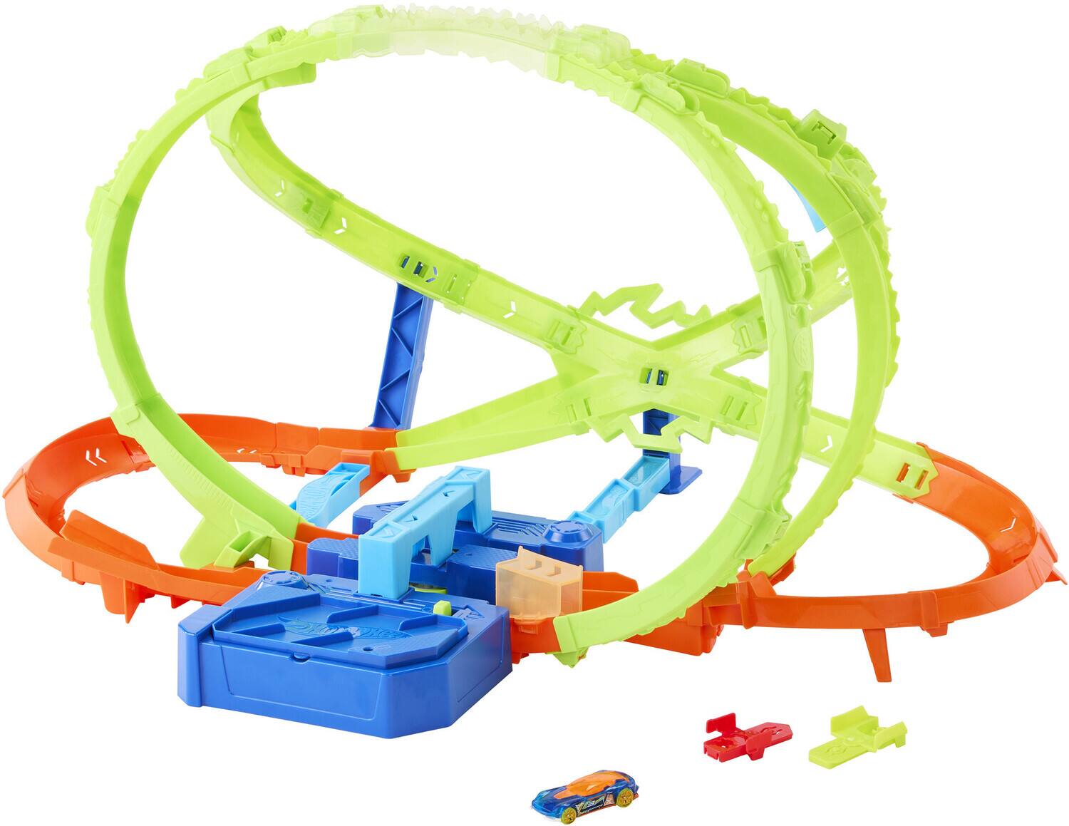 Alt View 4. Mattel - Hot Wheels Stunt Tracks Hypersphere Crash   - COLLECTIBLES - Multicolor.