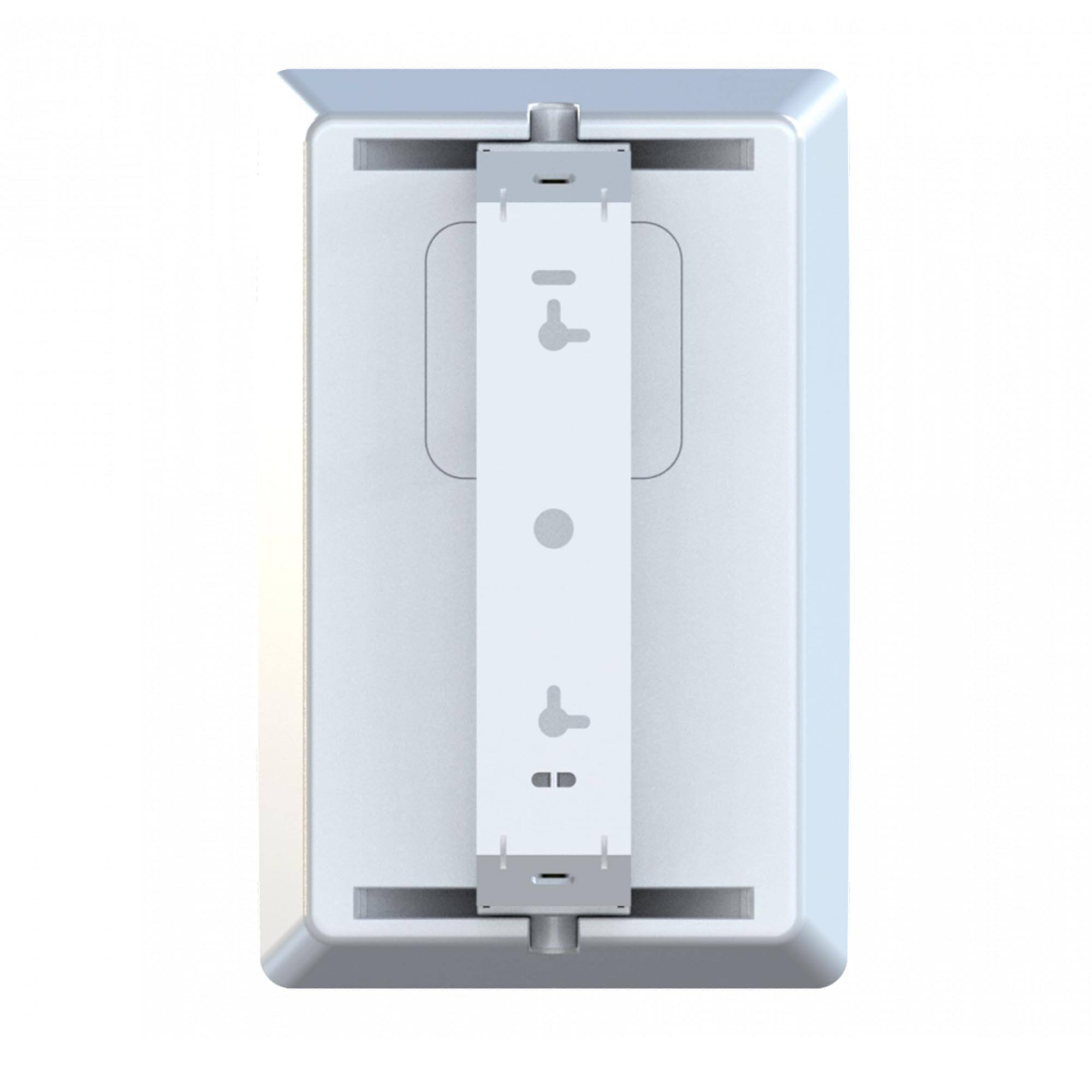 Alt View 3. ELAC - ELAC OD-M61-W - OUTDOOR, MURO 6" WHITE - Black/Gray.