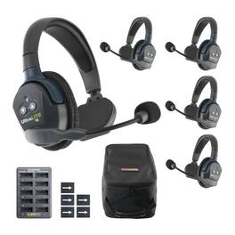 Eartec - UL5S Ultralite-HD 5-Person Wireless Intercom Headset Communication System