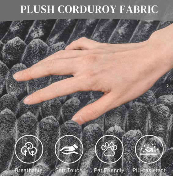 PLUSH CORDUROY FABRIC

- Breathable
- Soft Touch
- Pet Friendly
- Pill-resistant