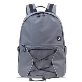 J World - Unisex Cristos Casual Backpack with Laptop Sleeve, Grey - Gray
