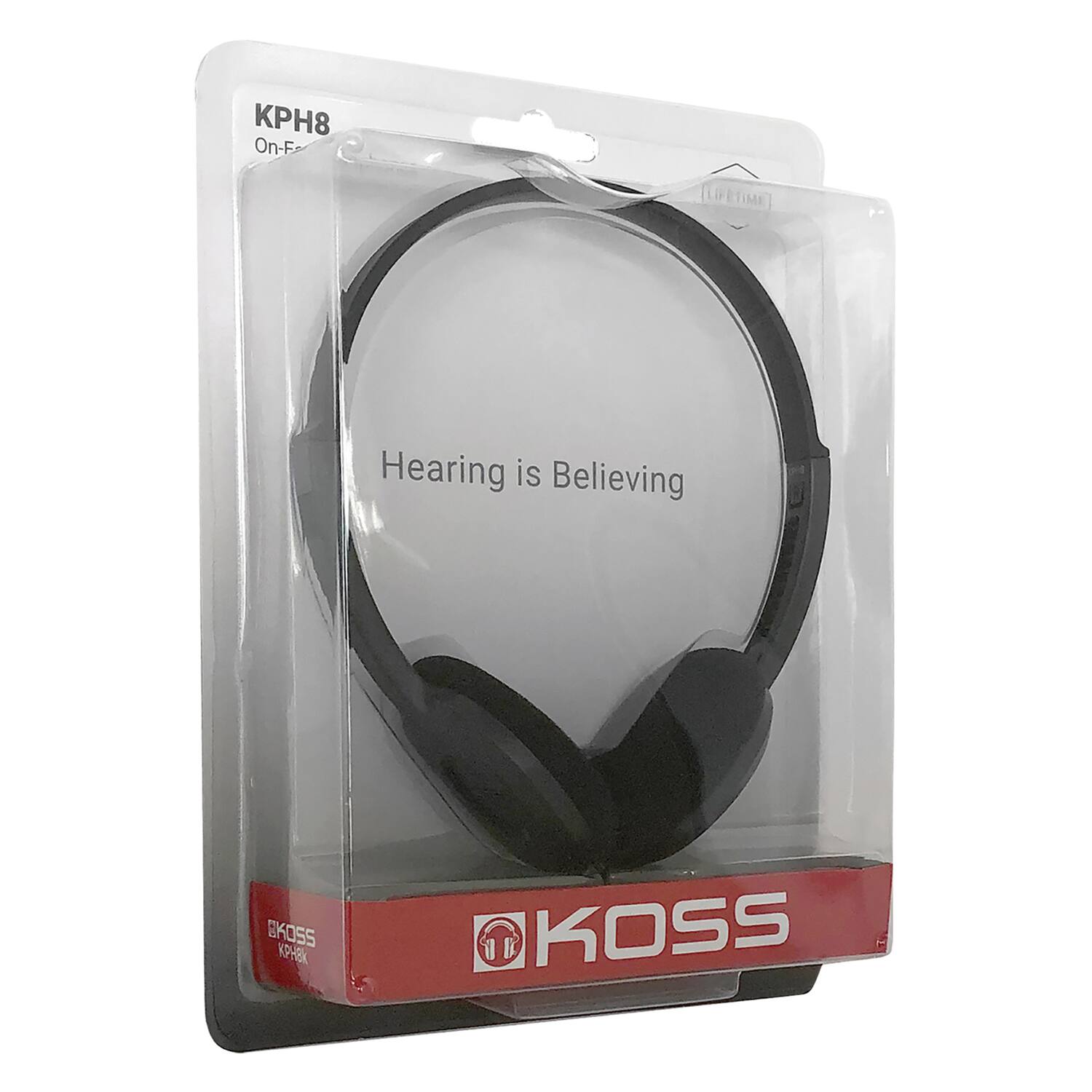 KH8 On-Ear Hearing is Believing BOSS KPHE 1 KOSS