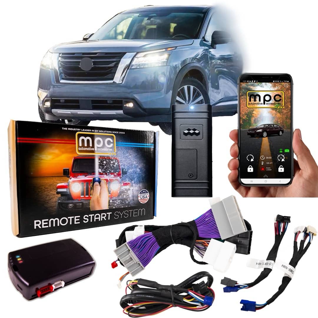 MPC - Smartphone Activated Remote Start Kit For 2022-2025 Pathfinder - Black