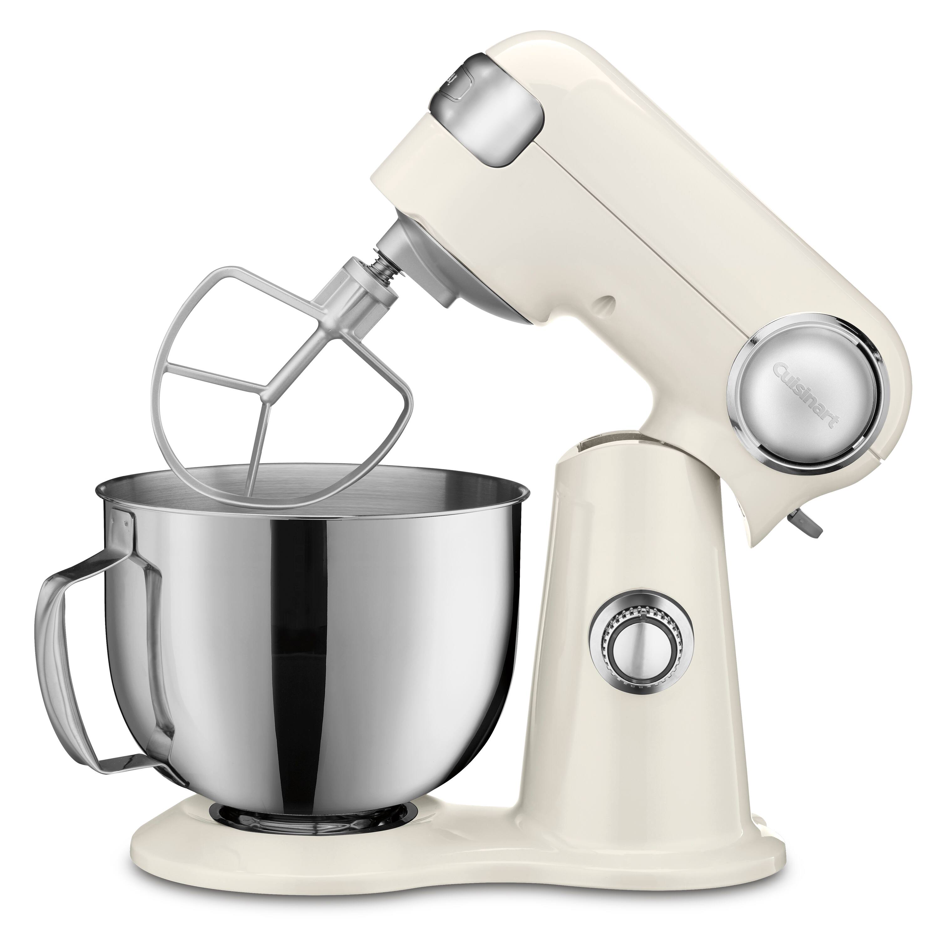 Alt View 15. Cuisinart - Precision Master 5.5 Quart Stand Mixer - Coconut Cream.