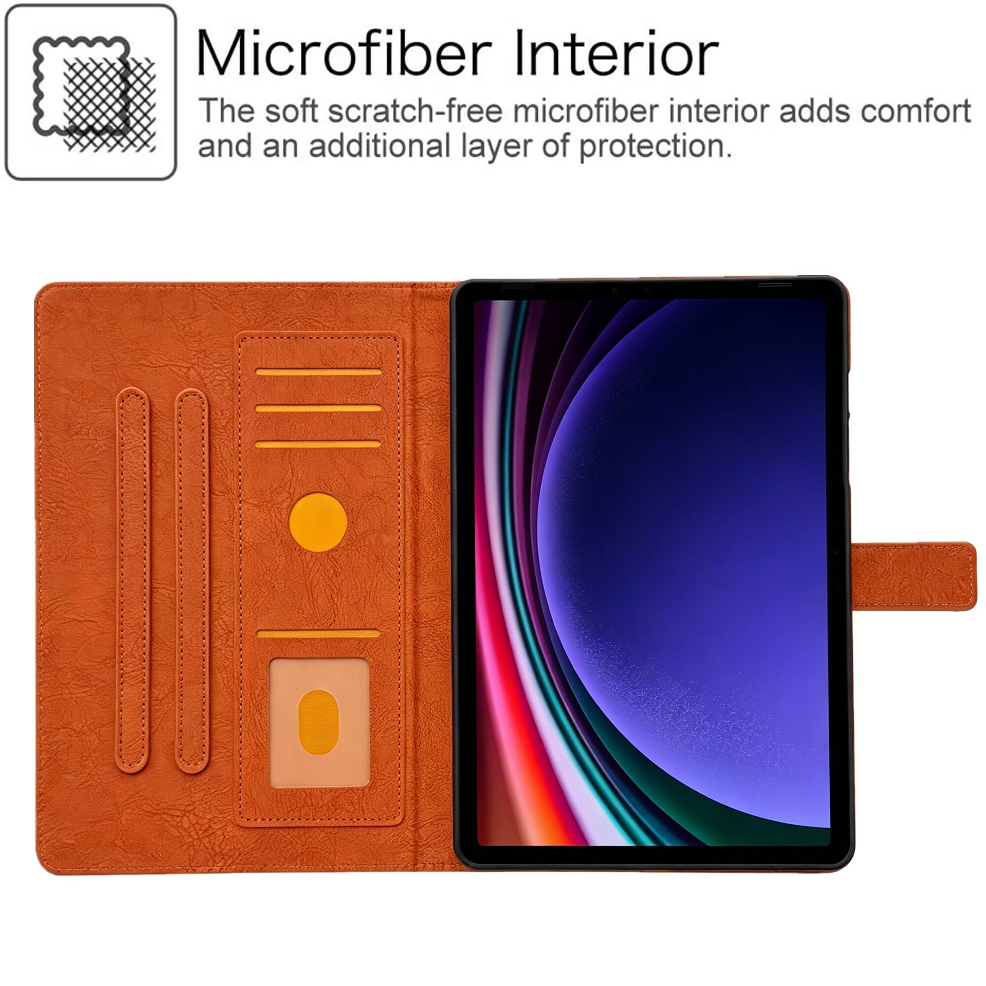 Microfiber Interior  
The soft scratch-free microfiber interior adds comfort and an additional layer of protection.