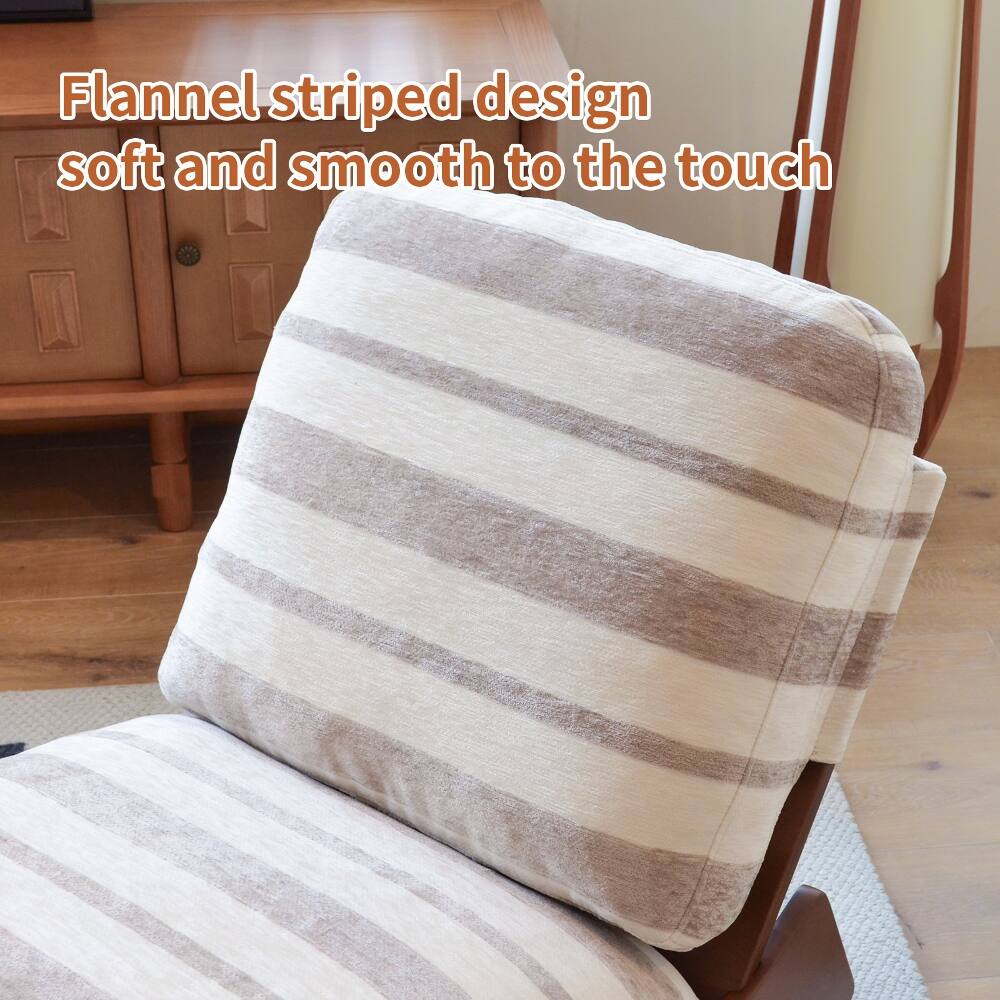 Flannel striped design soft and smooth to the touch