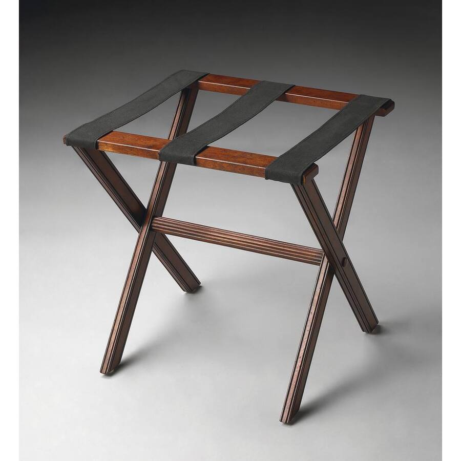 Butler Specialty Anthony Folding Luggage Rack Dark Brown 1222024 - Best Buy