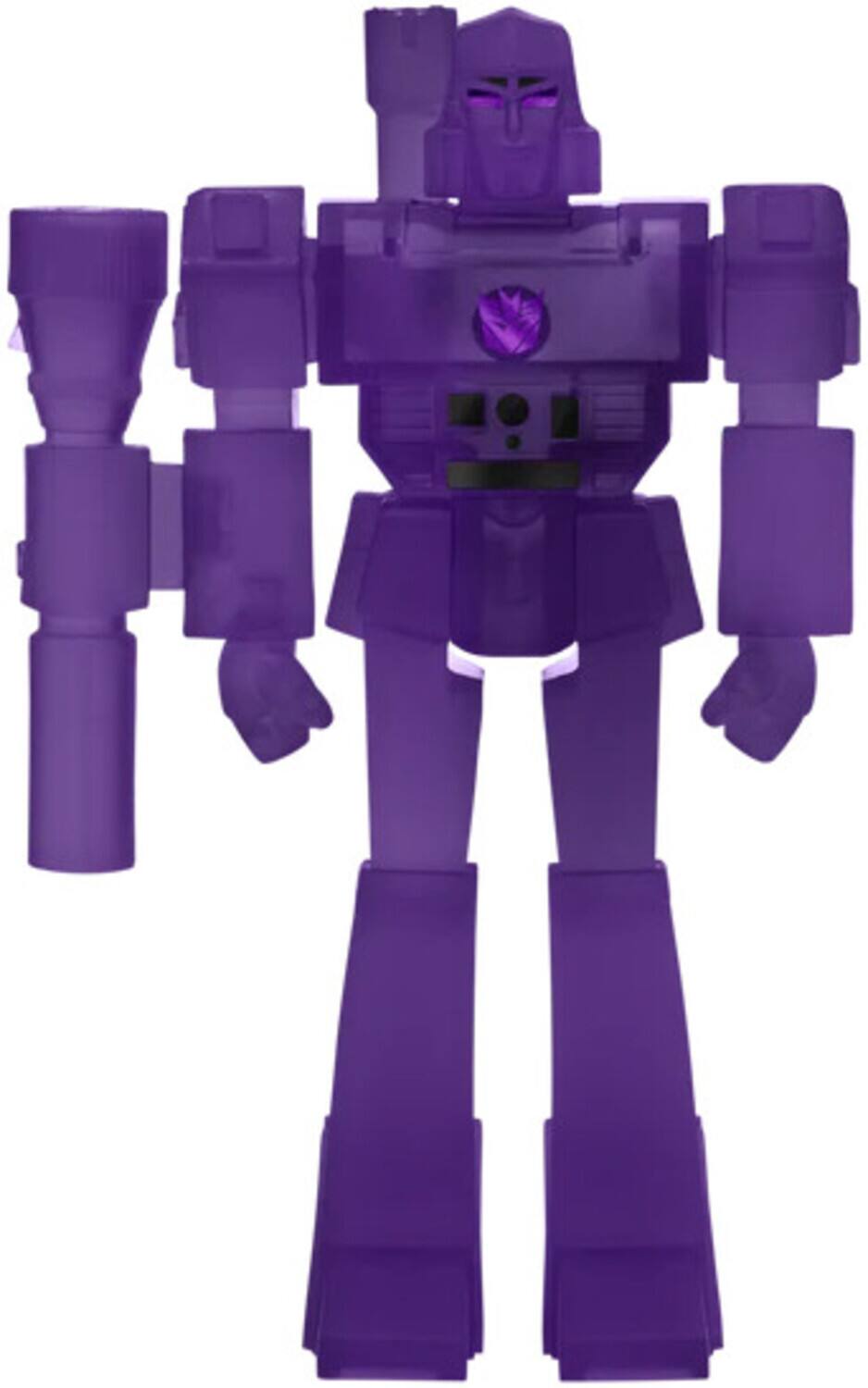 Alt View 3. Super7 - Transformers - ReAction Figure Wv1 - Megatron Transformation (Purple Grid)   - COLLECTIBLES - Multicolor.
