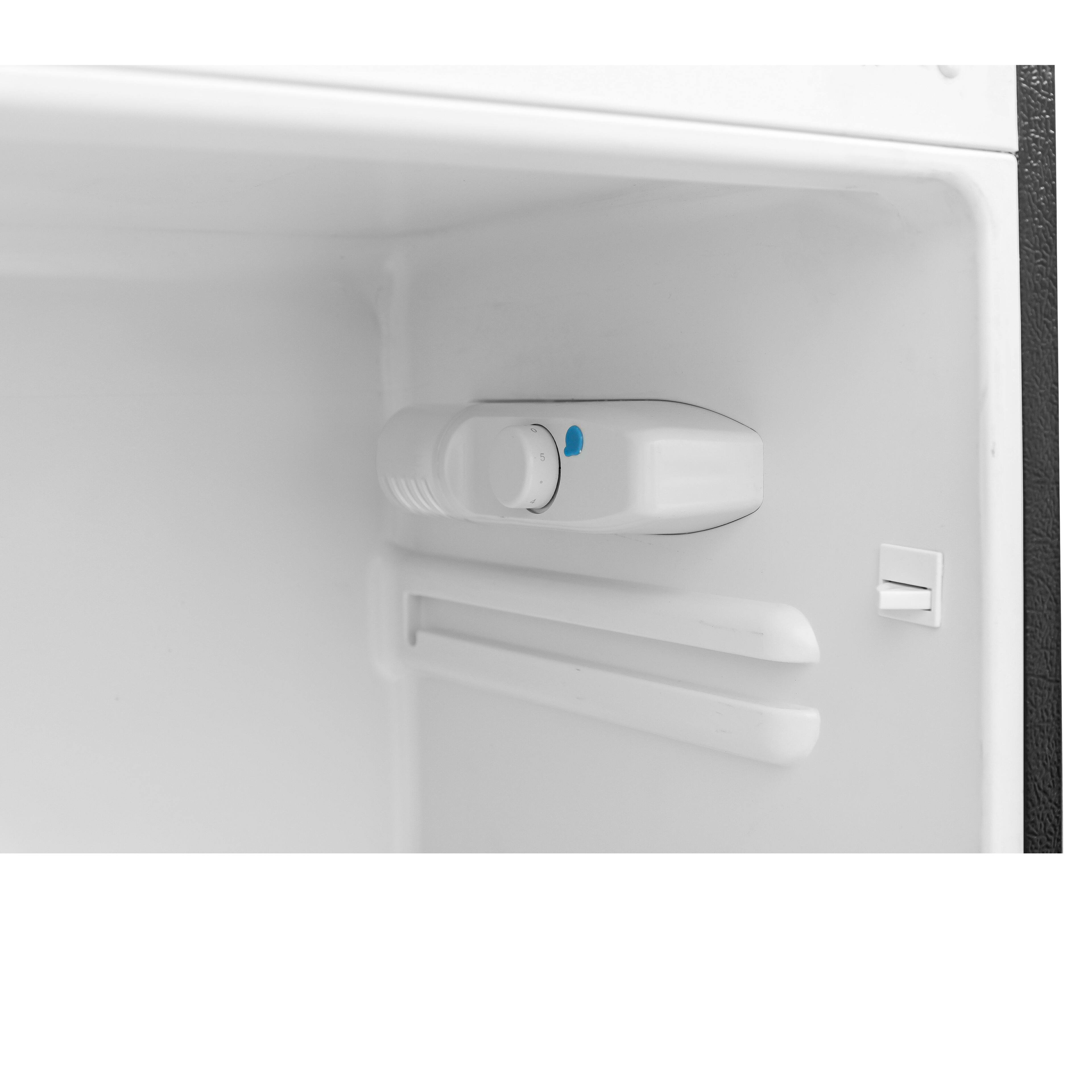 Alt View 1. Commercial Cool - COMMERCIAL COOL 7.7 Cu.Ft. Top Mount Refrigerator, Black - Black.