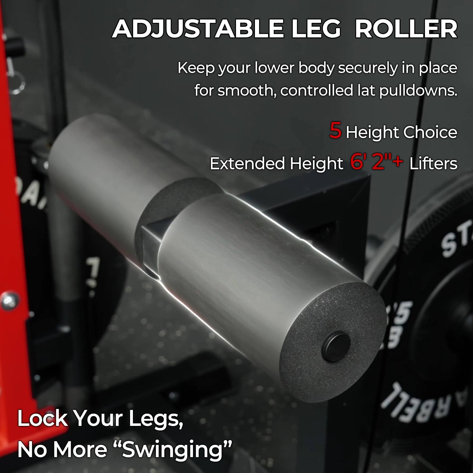 Mikolo Multi Functional Squat Rack with LAT Pulldown System