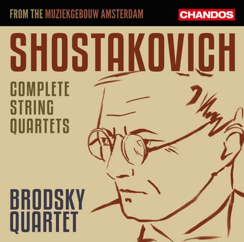 Shostakovich / Brodsky Quartet - Shostakovich: Complete String Quartets - COMPACT DISCS