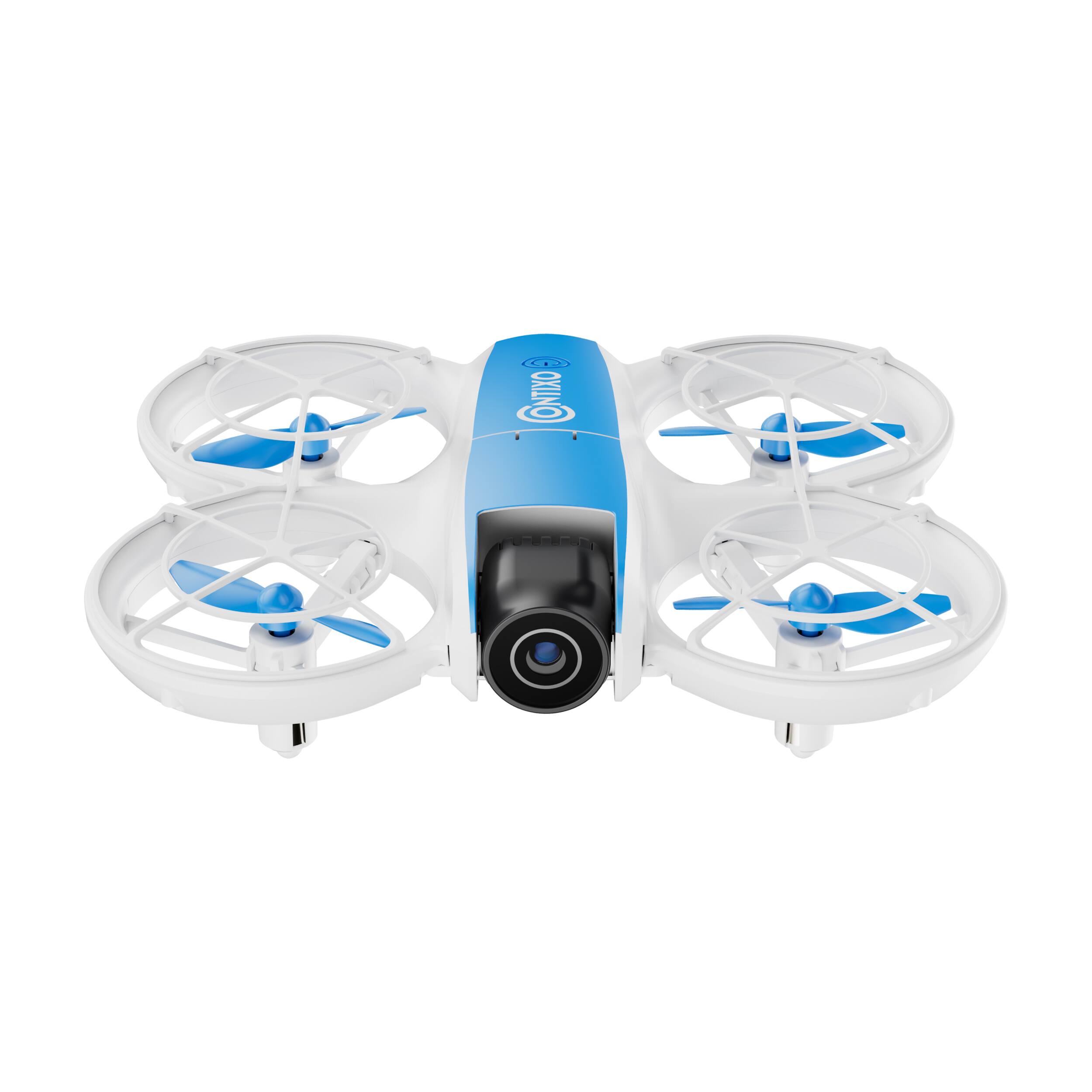 Angle. Contixo - F15 Astro Mini Drone with 2.4" Screen Remote Control 720P HD Camera, Hover, Stunts, 2 Batteries - Blue.