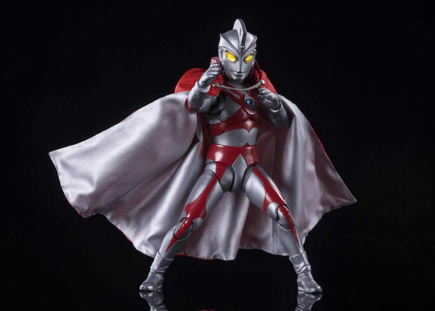 Alt View 4. Bandai - Tamashii Nations - Ultraman - S.H.Figuarts - Brothers' Mantle   - Collectibles - Multicolor.