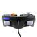 Back. Kitcheniva - Wired Controller Gamepad For Nintendo GameCube GC & Wii U Console - Black.