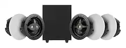 Sonance - MAG5.1R - Mag Series 5.1-Ch. 6 1/2" Surround Sound In Ceiling Speaker System (Each) - Paintable White - Front_Zoom