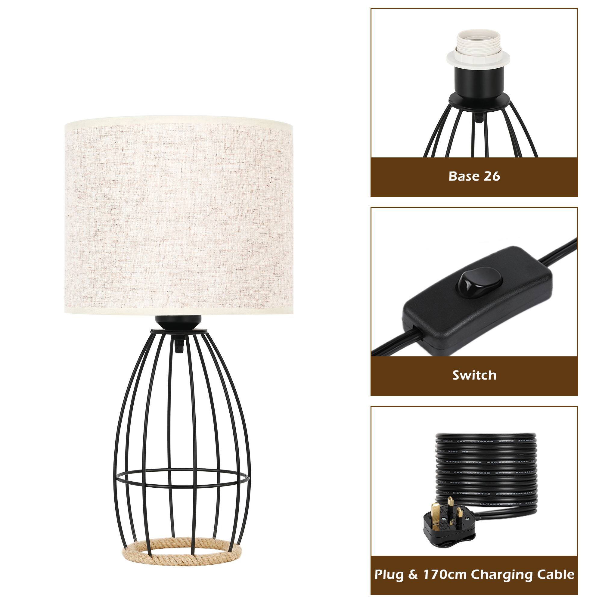 Base 26  
Switch  
Plug & 170cm Charging Cable