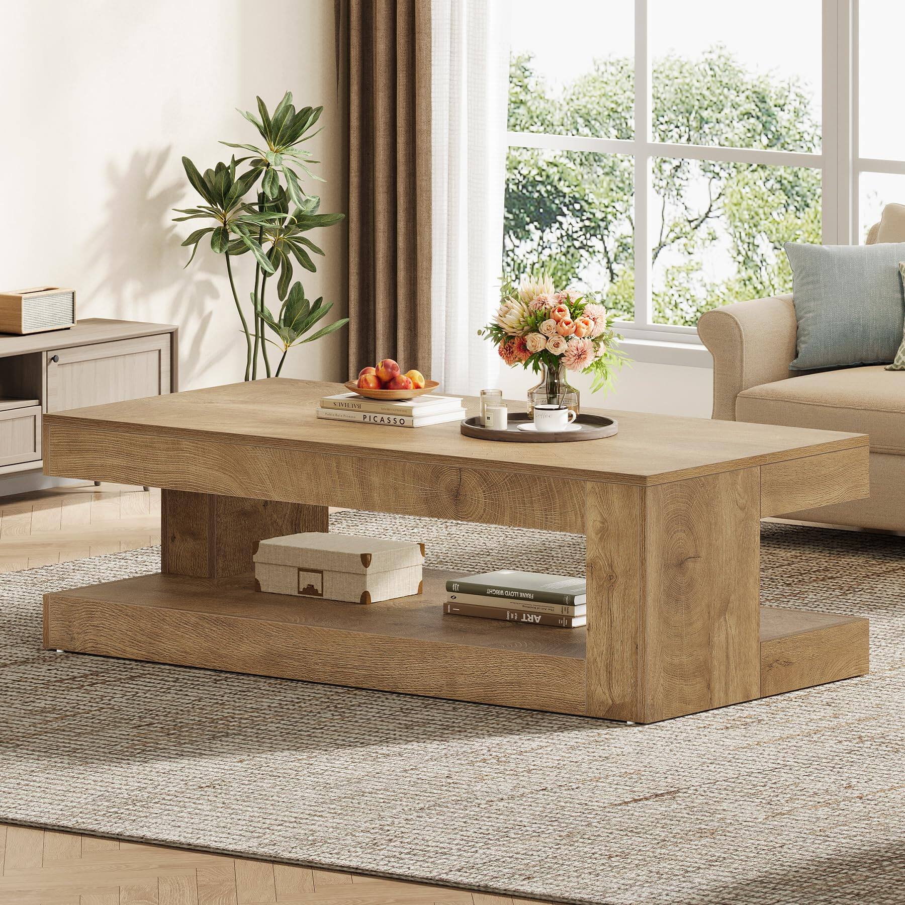 Natural Wood - Rectangle