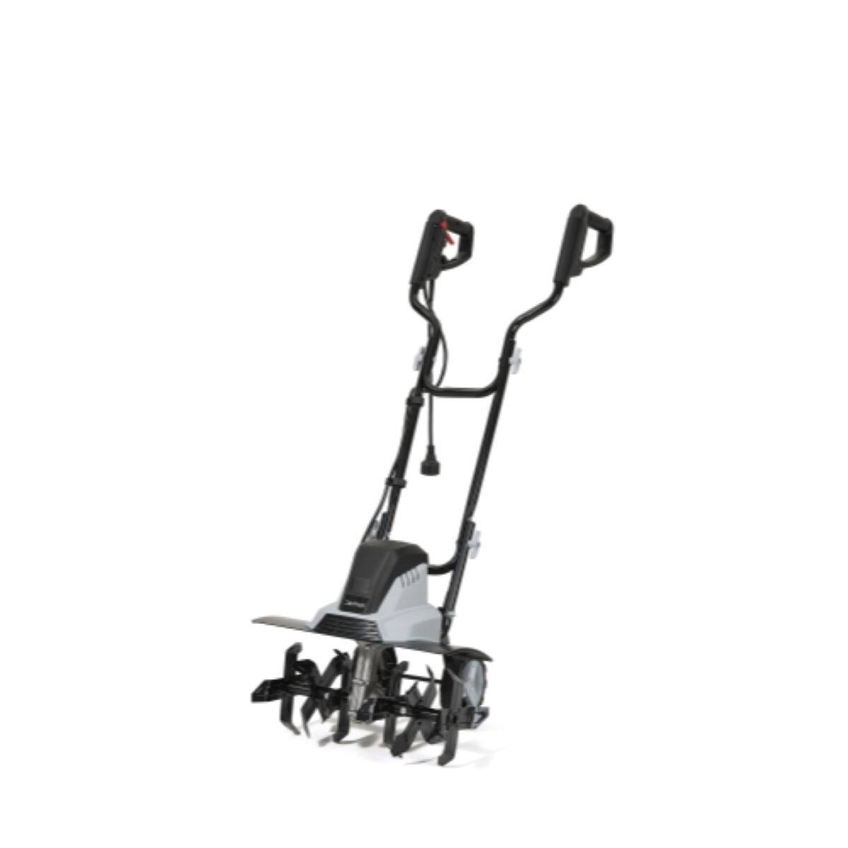 Front. Dapper Supply - Dapper Supply 18 Inch Electric Tiller Cultivator 15 Amp Corded Rototiller with 6 Steel Tines - Black.