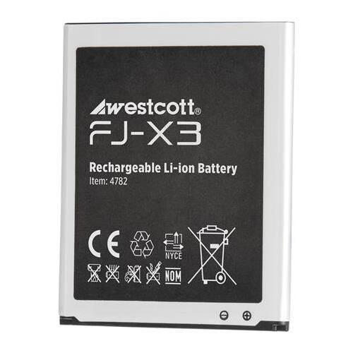 Awestcott  
FJ-X3  
Rechargeable Li-ion Battery  
Item: 4782  

CE  
NYCE  
NOM