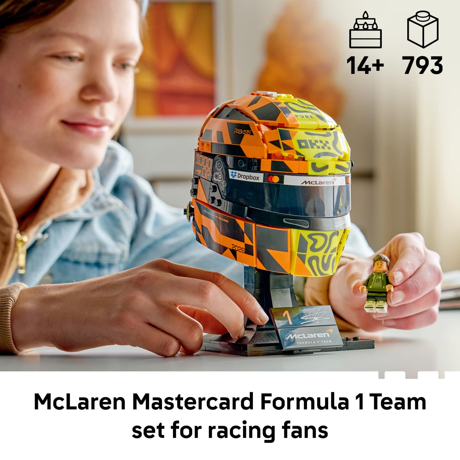 LEGO - Editions McLaren Mastercard F1 Team Lando Norris Helm