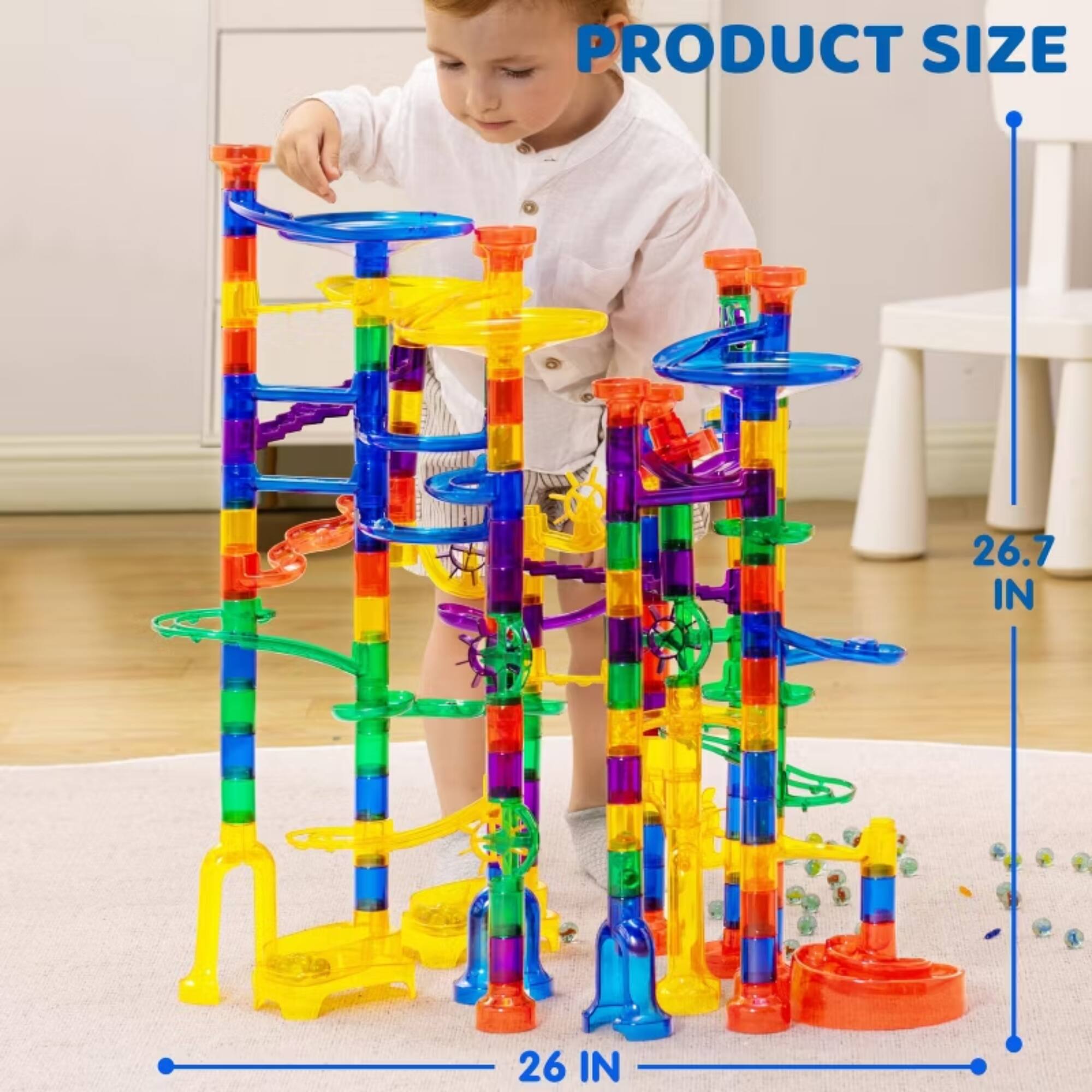 PRODUCT SIZE  
26.7 IN  
26 IN