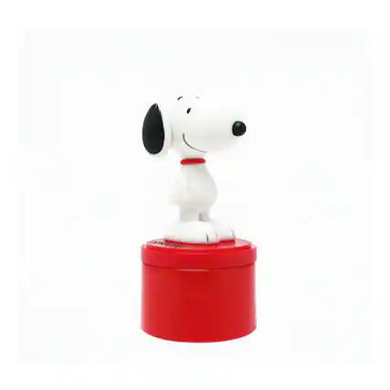 Front. Lexibook - Peanuts, Snoopy 3D Pocket Night Light Colour Changing LED Portable Shockproof Design Kids Bedside Lamp Compact 13cm.