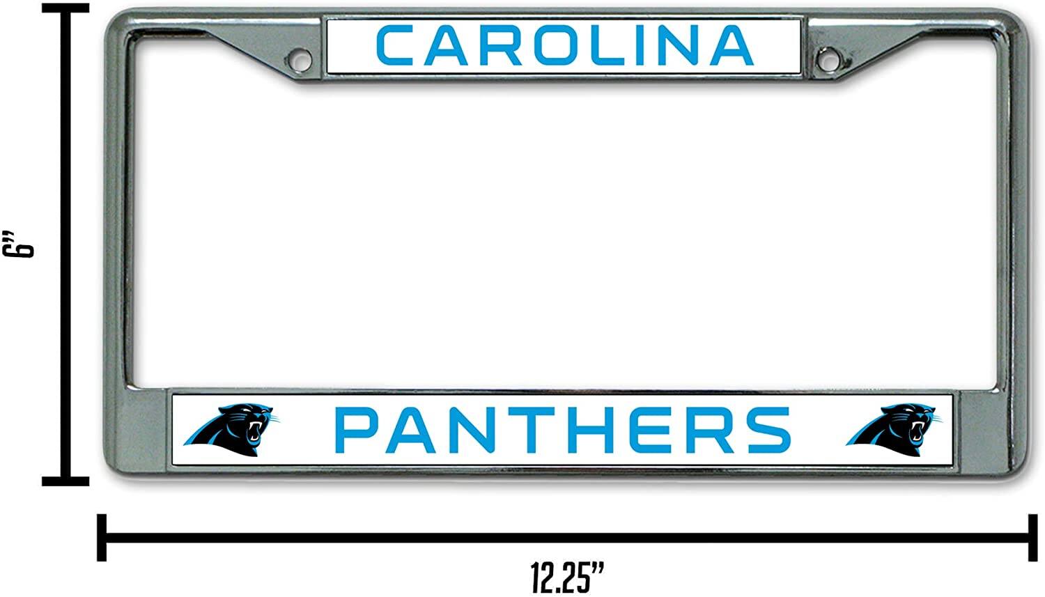 CAROLINA  
PANTHERS  

6"  
12.25"