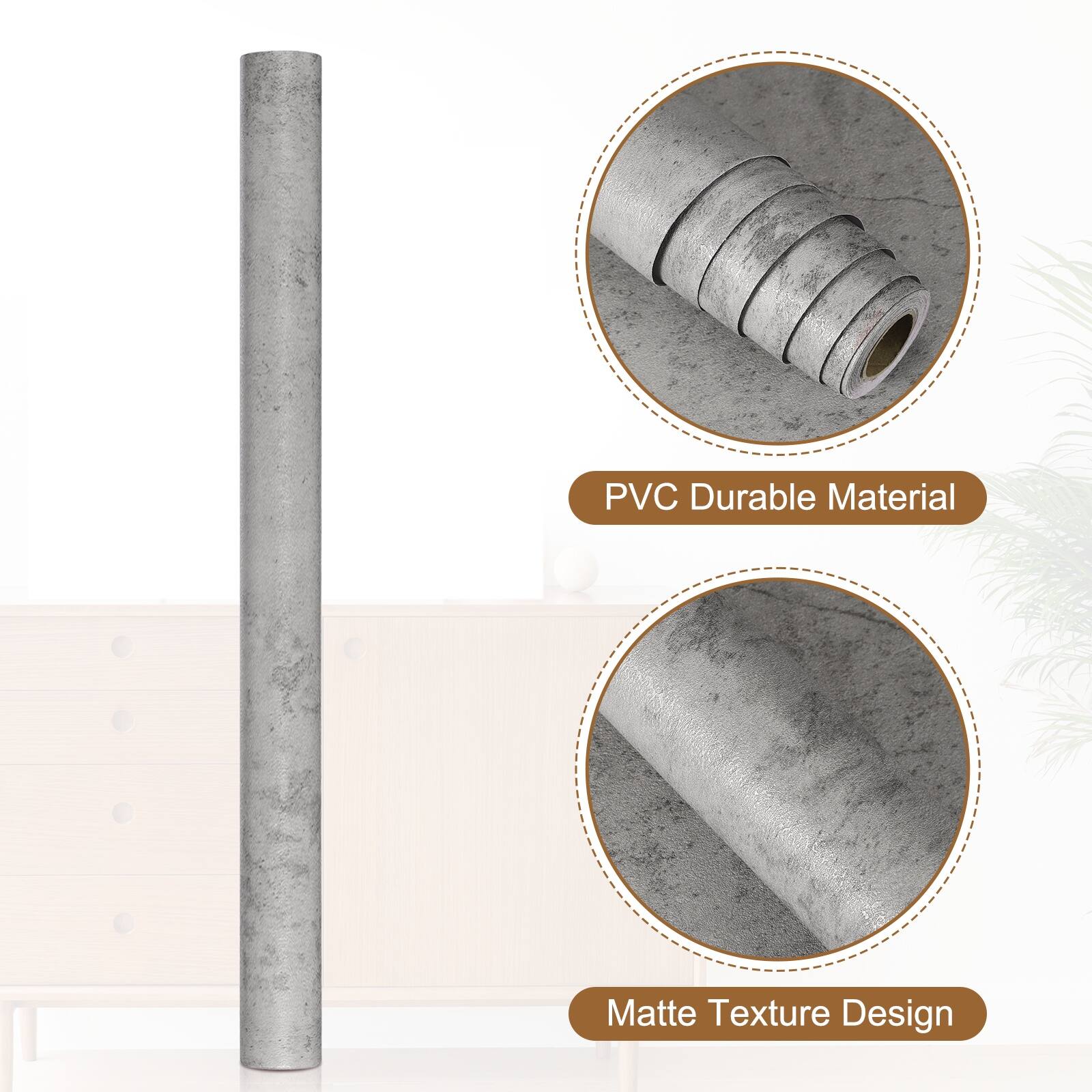PVC Durable Material  
Matte Texture Design