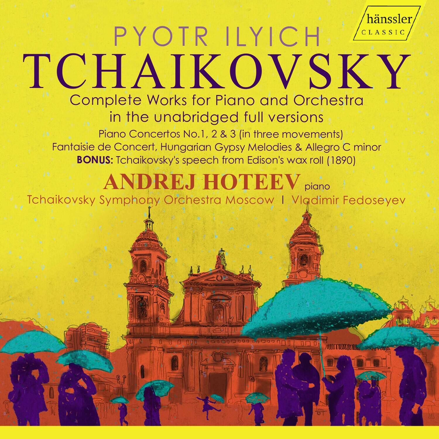 Andrej Hoteev Tchaikovsky Symphony Orchestra Moscow Fedoseyev - Piano & Orchestra   - COMPACT DISCS [CD] price history on PriceWatchPro