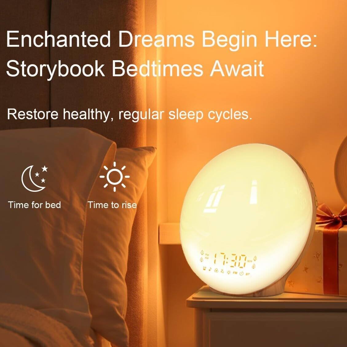 Enchanted Dreams Begin Here: Storybook Bedtimes Await

Restore healthy, regular sleep cycles.

Time for bed Time to rise - 17:30