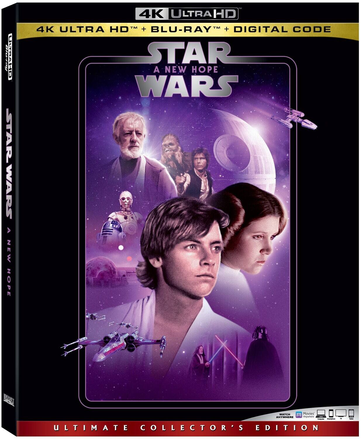 Alt View 1. Star Wars: Episode IV: A New Hope   - 4K Blu-Ray.