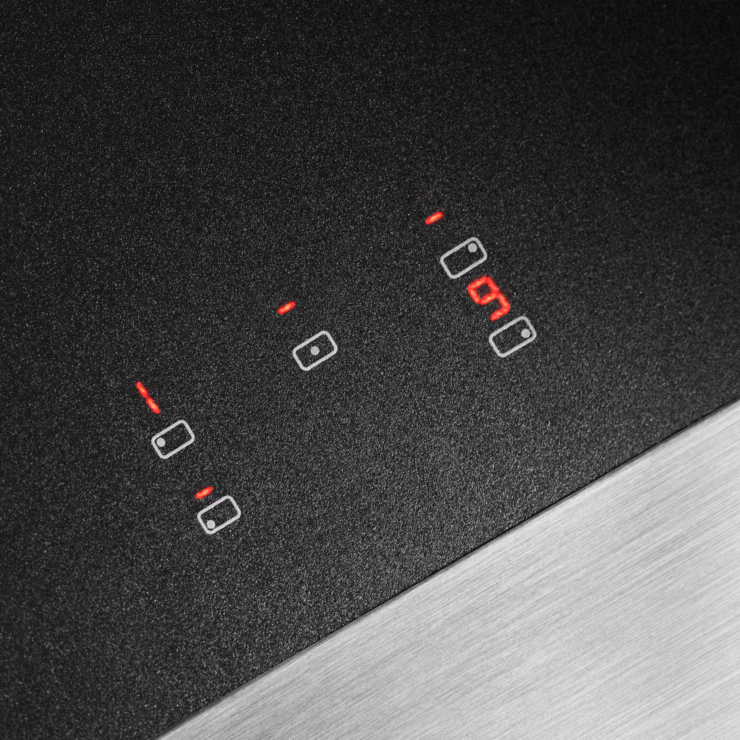 Alt View 9. ZLINE - 36 in. Paramount Built-in Electric Induction Rangetop with 5 Element Cooktop in Stainless Steel - Stainless Steel.