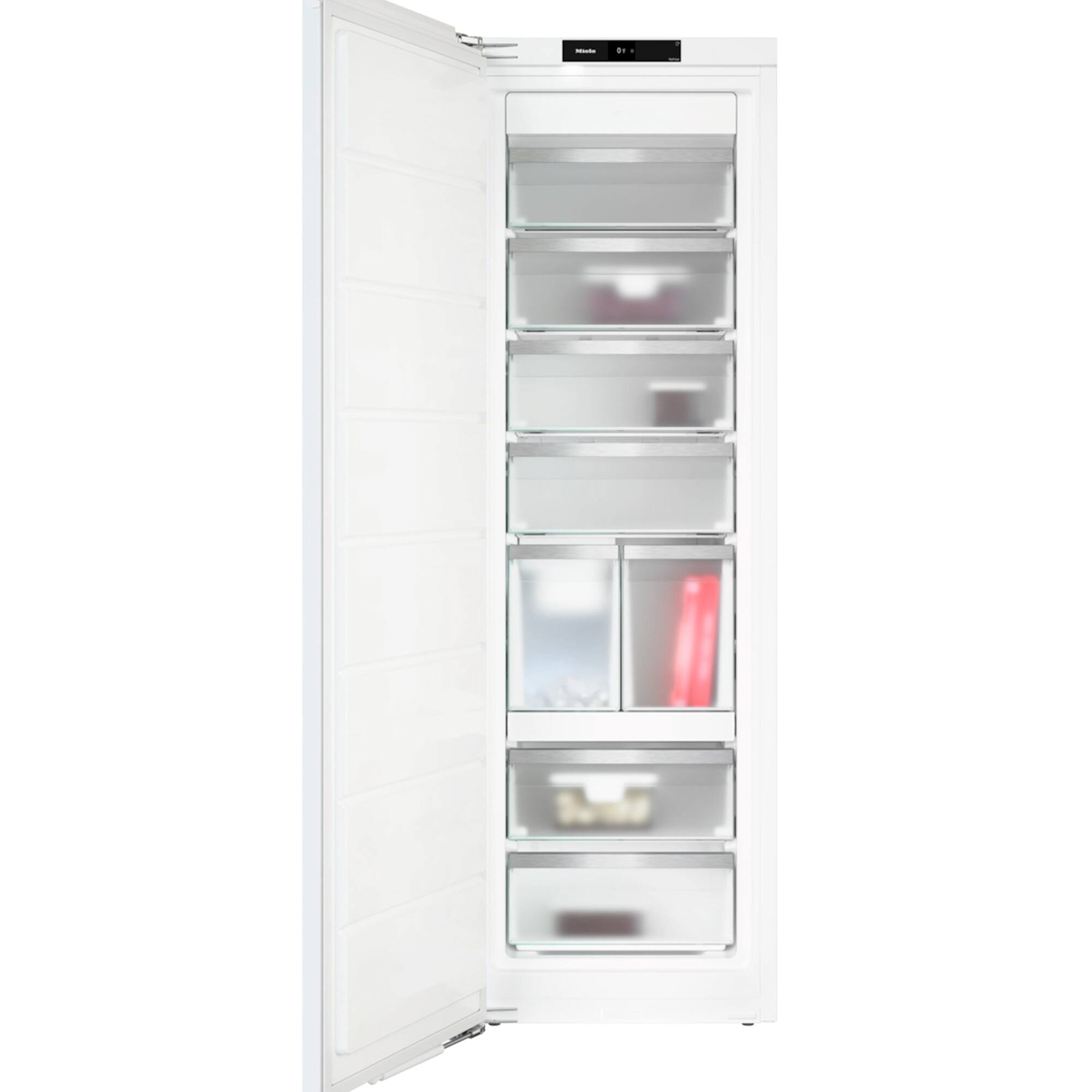 Miele - FNS 7794E 7.5 Cubic Ft. PerfectCool Upright Built- in Smart Freezer