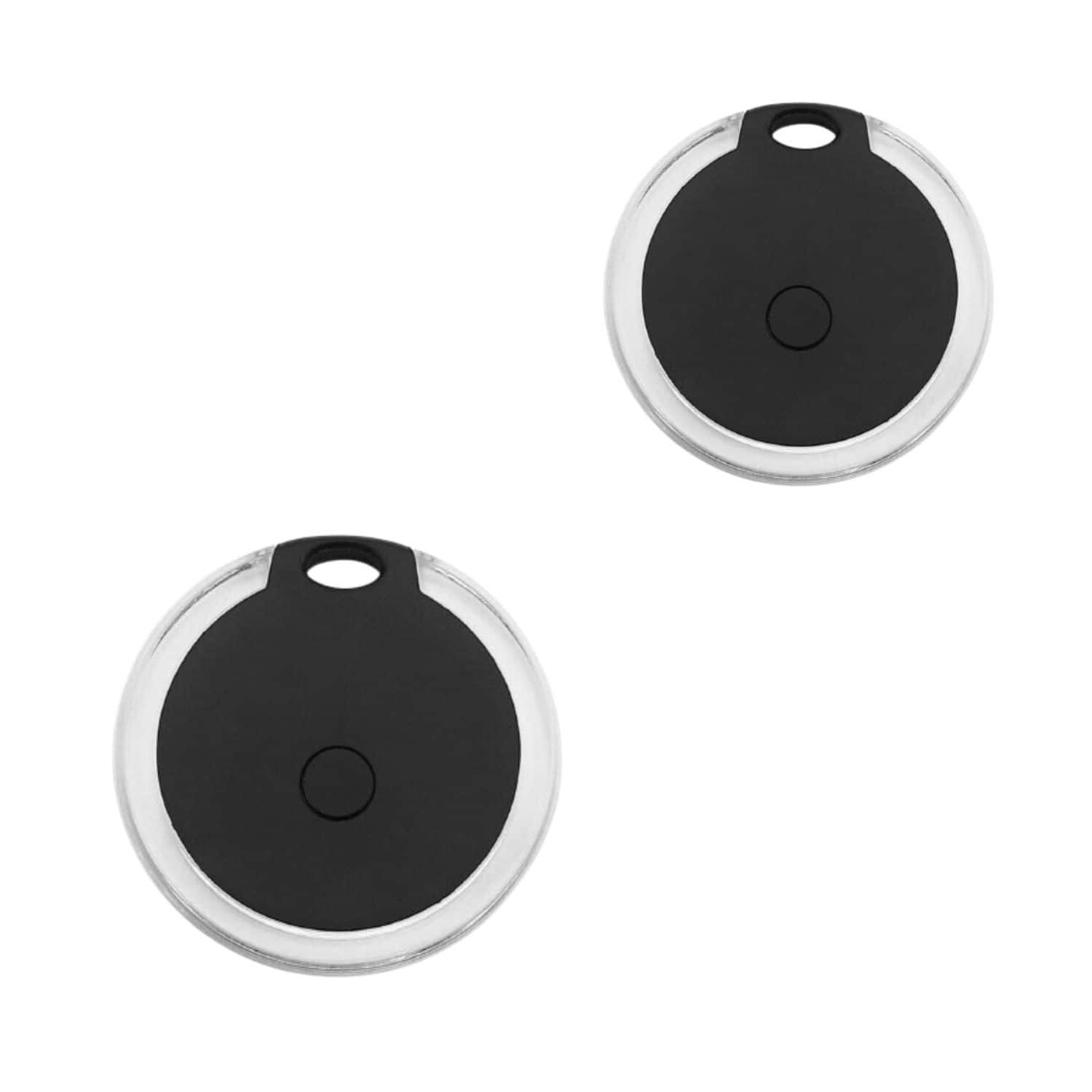 Home Collection - 2Pc Mini GPS Tracker Wireless Bluetooth Anti-Lost Device for Kids, Pets, Wallets, and Keys – - Black
