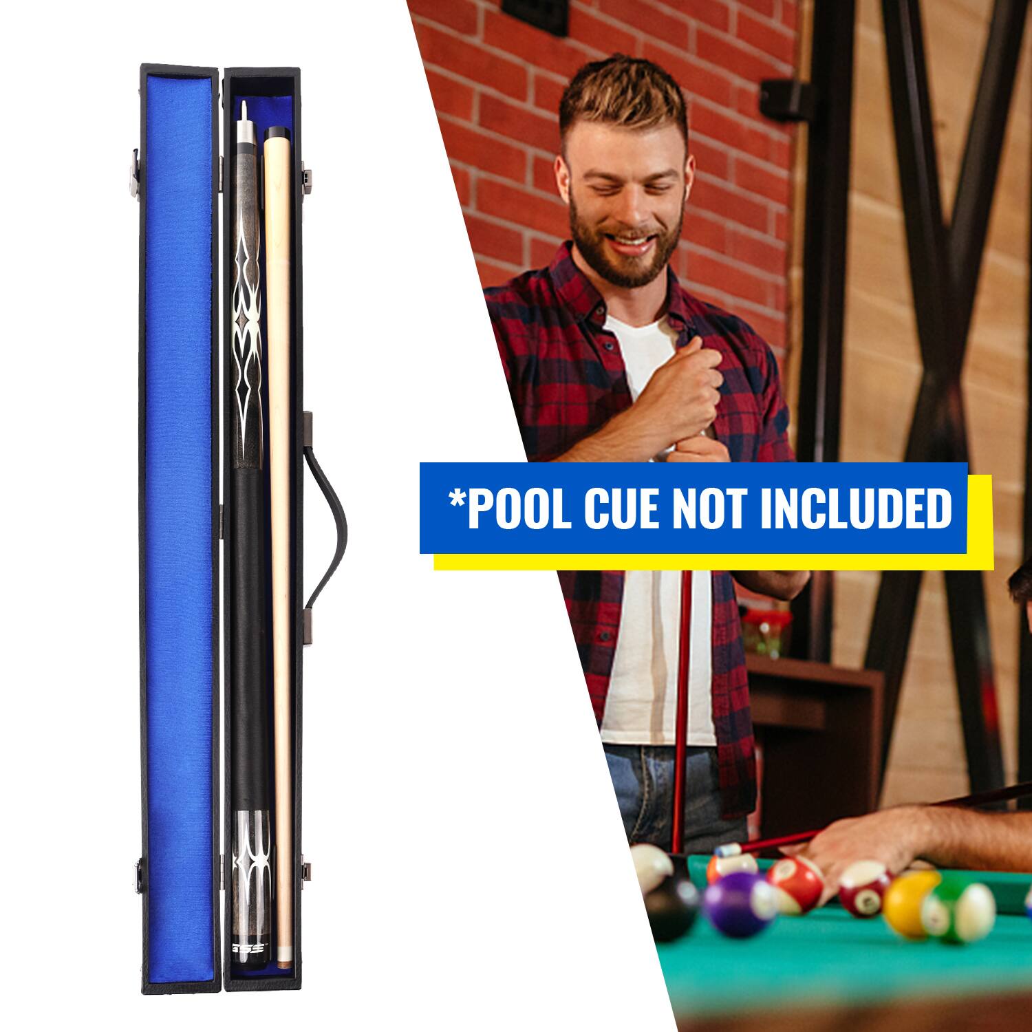 *POOL CUE NOT INCLUDED