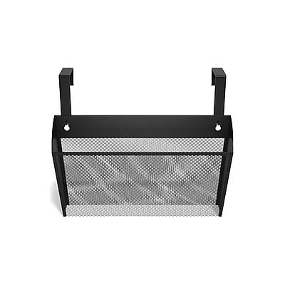 Alt View 2. TRU RED - TRU RED™ 1-Pocket Mesh Letter Wall File, Black (TR57579-CC) - Black.