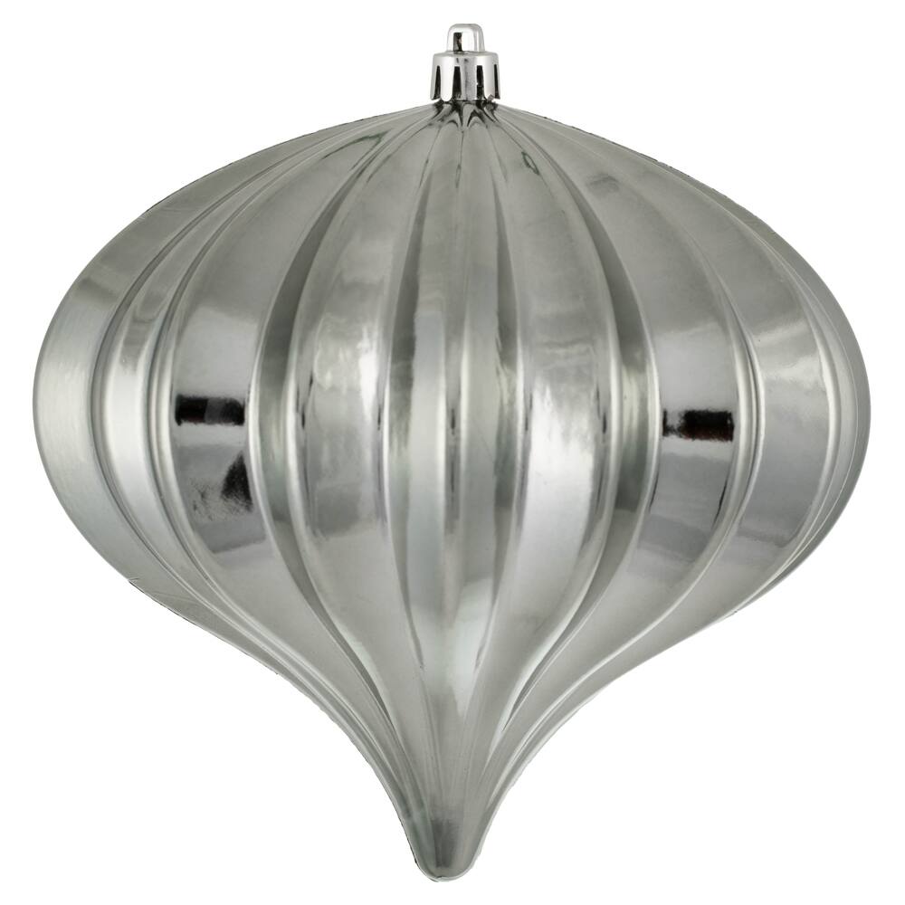Front. Vickerman - Vickerman 5.7" Pewter Shiny Onion UV 3 per Bag - Pewter.