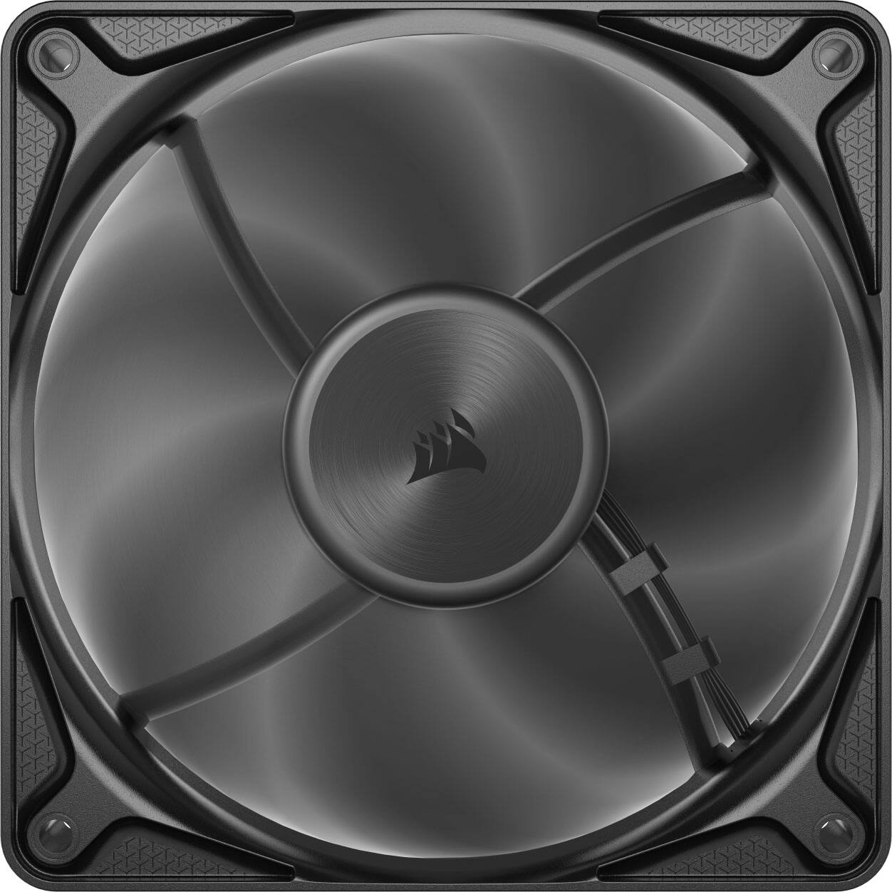 Alt View 2. CORSAIR - CORSAIR RS120 II 120mm PWM Fan - Black.