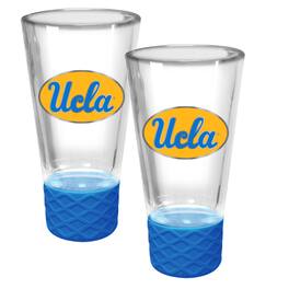 Great American Products - UCLA Bruins 2-Pack 4oz. Cheer Shot Set with Silicone Grip - Blue
