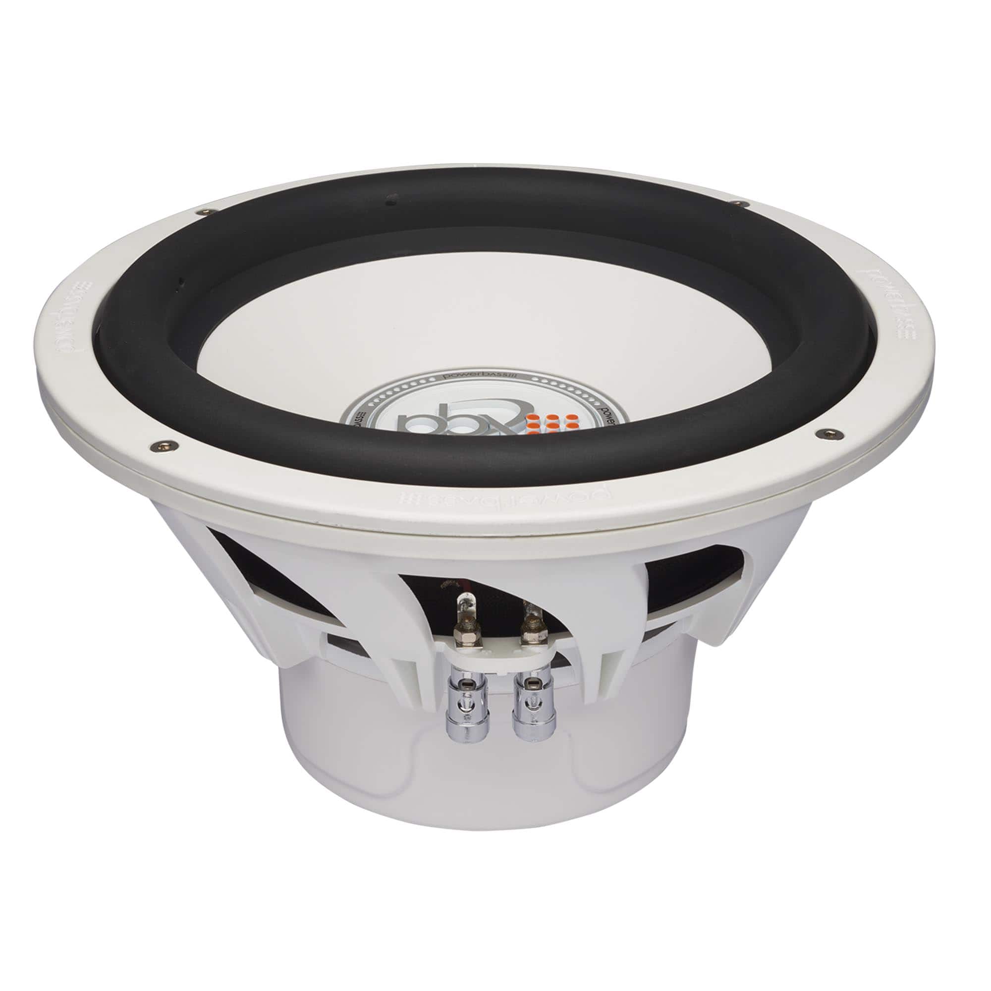 Powerbass - XL-1040DMF - 10" Dual 4-Ohm Marine Subwoofer with Grill - Black/Gray