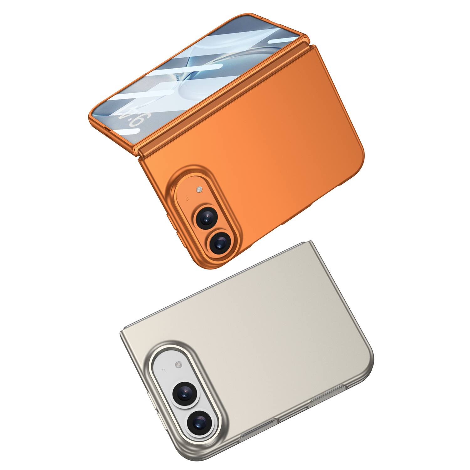 Dteck for Apple iPhone Duo 2026 Ultra Thin Case Built in Screen ...